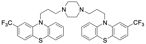 药物标准品1,4-Bis(3-(2-(trifluoromethyl)-10H-phenothiazin-10-yl)propyl)piperazine - TRC