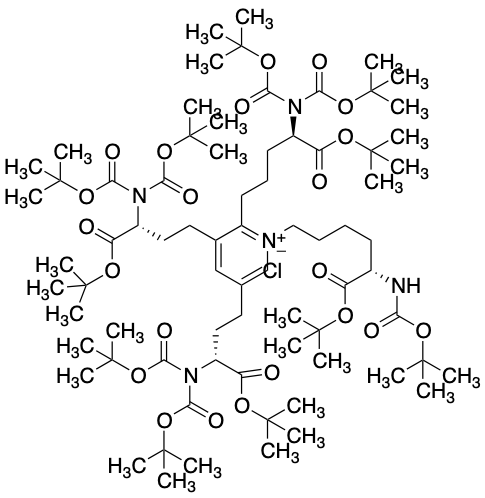 药物标准品N4-Boc-N1,N2,N3-diboc Isodesmosine Chloride Tetra t-butyl Ester - TRC