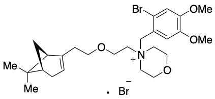 药物标准品(1R,5S)-4-[(2-Bromo-4,5-dimethoxyphenyl)methyl]-4-[2-[2-(6,6-dimethylbicyclo[3.1.1]hept-2-en-2-… - TRC