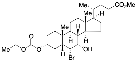 药物标准品(3&alpha;,5&beta;,6&alpha;,7&alpha;)-6-Bromo-3-[(ethoxycarbonyl)oxy]-7-hydroxycholan-24-oic Aci… - TRC