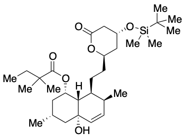 药物标准品4-tert-Butyldimethylsilyl-4a&rsquo;-hydroxy Simvastatin - TRC