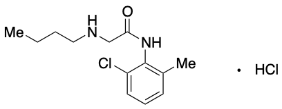 药物标准品Butanilicaine Hydrochloride - TRC