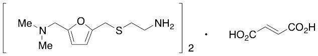 药物标准品2-(((5-((Dimethylamino)methyl)furan-2-yl)methyl)thio)ethanamine Fumarate (2:1) - TRC