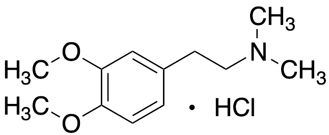 药物标准品3,4-Dimethoxy-N,N-dimethylbenzeneethanamine Hydrochloride - TRC