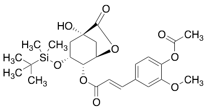 药物标准品(2E)-(1R,3R,4S,5R)-3-[[(1,1-Dimethylethyl)dimethylsilyl]oxy]-1-hydroxy-7-oxo-6-oxabicyclo[3.2.1… - TRC