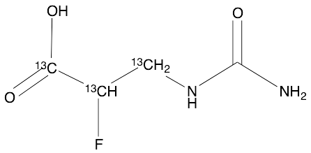 药物标准品N-Carbamoyl-2-fluoro-&beta;-alanine-13C3 - TRC