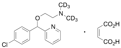 药物标准品Carbinoxamine-d6 Maleate Salt - TRC