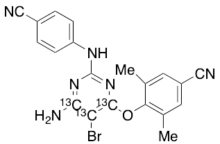 药物标准品Etravirine-13C3 - TRC