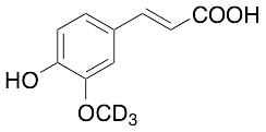 药物标准品Ferulic Acid-d3 - TRC