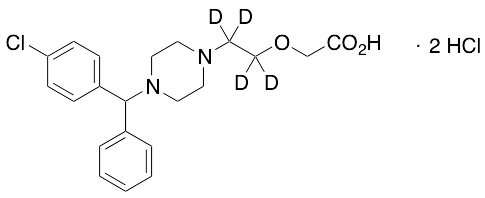 药物标准品(±)-Cetirizine-d4 Dihydrochloride