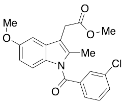 药物标准品1-(3-Chlorobenzoyl)-5-methoxy-2-methyl-1H-indole-3-acetic Acid Methyl Ester - TRC