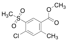 药物标准品4-Chloro-2-methyl-5-(methylsulfonyl)-benzoic Acid Methyl Ester - TRC