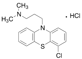 药物标准品4-Chloro-10-[(dimethylamino)propyl]phenothiazine Hydrochloride - TRC
