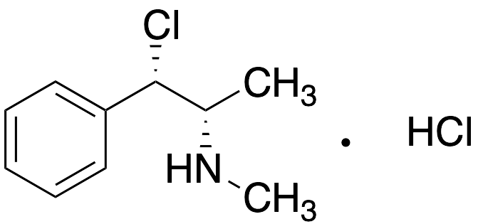 药物标准品(+)-Chloropseudoephedrine Hydrochloride (~90%)