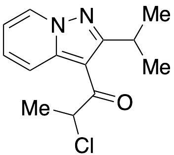 药物标准品2-​Chloro-​1-​[2-​(1-​methylethyl)​pyrazolo[1,​5-​a]​pyridin-​3-​yl]​-1-propanone - TRC