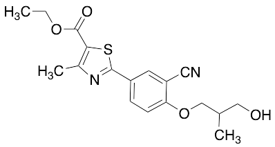 药物标准品2-[3-Cyano-4-(3-hydroxy-2-methylpropoxy)phenyl]-4-methyl-5-thiazolecarboxylic Acid Ethyl Ester - TRC