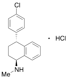药物标准品rac-trans-3-Dechloro Sertraline Hydrochloride - TRC