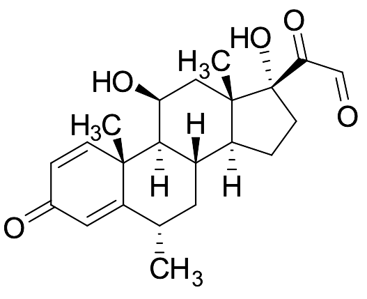 药物标准品21-Dehydro-6&alpha;-Methylprednisolone, Partially Hydrated (mixture of the aldehyde and the hyd… - TRC