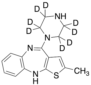 药物标准品N-Demethyl Olanzapine-d8 - TRC