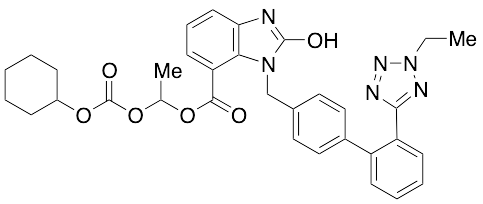 药物标准品2-Desethoxy-2-hydroxy-2H-2-ethyl Candesartan Cilexetil - TRC