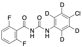 药物标准品Diflubenzuron-d4 (4-chlorophenyl-d4) - TRC