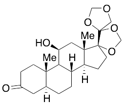 药物标准品21-Di[methylenebis(oxy)] 5&alpha;-Dihydrocortisol - TRC
