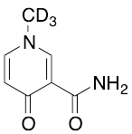 药物标准品1,4-Dihydro-1-methyl-4-oxo-3-pyridinecarboxamide-d3 - TRC