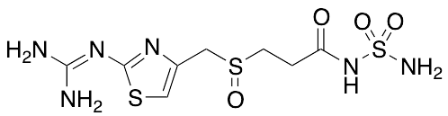 药物标准品3-[2-(Diaminomethyleneamino)-1,3-thiazol-4-ylmethylsulphinyl]-N-sulphamoylpropanamide (Famotidi… - TRC