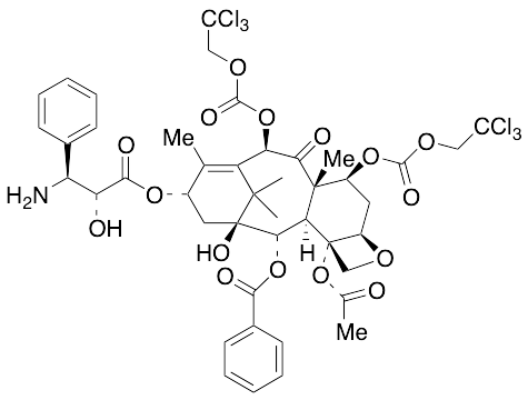 药物标准品N-Des-t-boc-10-deacetyl-7,10-O-bis{[(2,2,2-trichloroethyl)oxy]carbonyl} Docetaxel - TRC