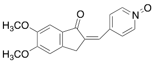 药物标准品2,3-Dihydro-5,6-dimethoxy-2-[(1-oxido-4-pyridinyl)methylene]-1H-inden-1-one - TRC