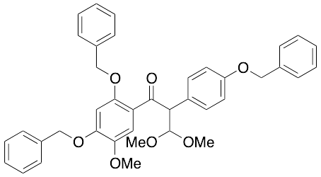 药物标准品3,3-Dimethoxy-1-[5-methoxy-1,4-bis(phenylmethoxy)phenyl]-2-[4-(phenylmethoxy)phenyl]-1-propanon… - TRC