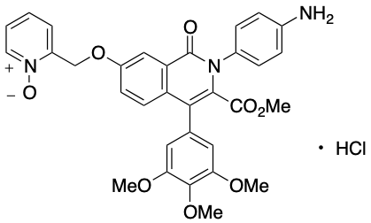 药物标准品2-(4-Aminophenyl)-1,2-dihydro-7-[(1-oxido-2-pyridinyl)methoxy]-1-oxo-4-(3,4,5-trimethoxyphenyl)… - TRC