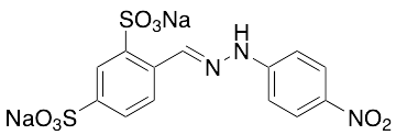 药物标准品2,4-Disulfobenzaldehyde-4&rsquo;-nitrophenylhydrazine Disodium Salt - TRC