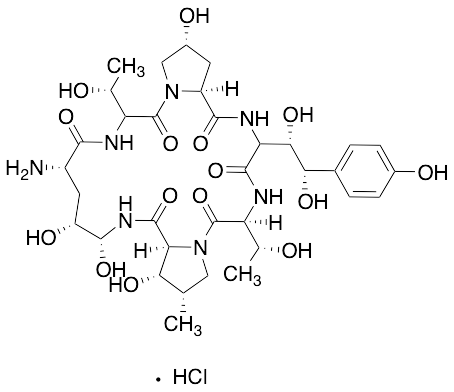 药物标准品1-​[(4R,​5R)​-​4,​5-​Dihydroxy-​L-​ornithine]​-Echinocandin B Hydrochloride - TRC