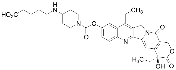 药物标准品7-Ethyl-10-(4-N-aminopentanoic acid)-1-piperidino)carbonyloxycamptothecin - TRC