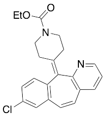 药物标准品Ethyl 4-(8-chloro-11H-benzo[5,6]cyclohepta[1,2-b]pyridin-11-ylidene)piperidine-1-carboxylate - TRC