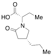 药物标准品(&alpha;S,4R)-&alpha;-Ethyl-2-oxo-4-propyl-1-pyrrolidineacetic Acid (~85:15 d.r.) - TRC
