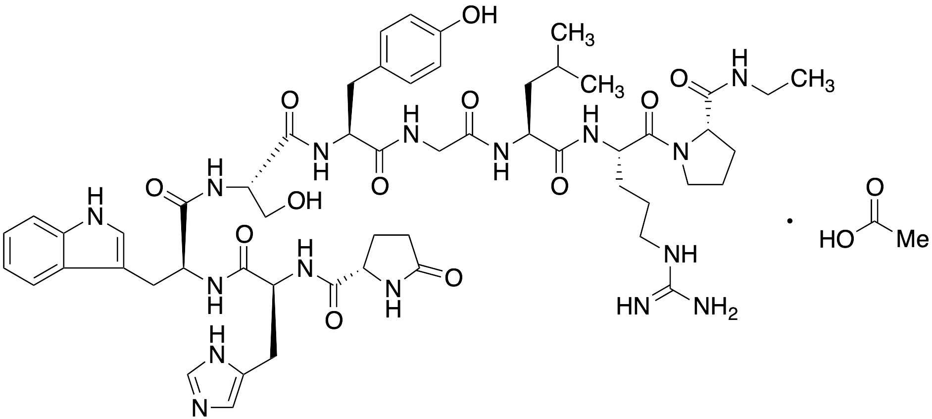 药物标准品Fertirelin Acetate - TRC