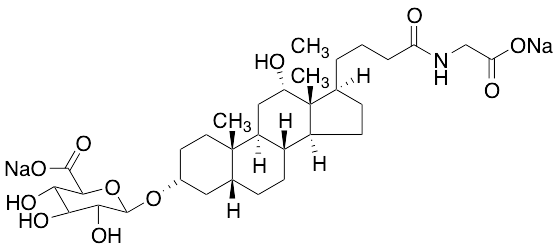 药物标准品Glycodeoxycholic Acid-3-O-&beta;-glucuronide Disodium Salt - TRC