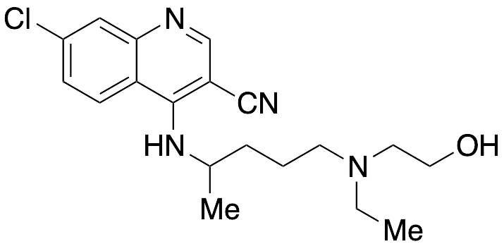药物标准品Hydroxychloroquine 3-Carbonitrile - TRC