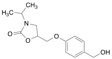 药物标准品5-[[4-(Hydroxymethyl)phenoxy]methyl]-3-(1-methylethyl)-2-oxazolidinone - TRC