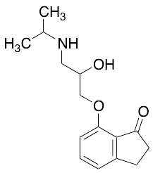 药物标准品7-(2-Hydroxy-3-(isopropylamino)propoxy)-2,3-dihydro-1H-inden-1-one - TRC