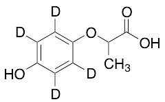 药物标准品2-​(4-​Hydroxyphenoxy-​2,​3,​5,​6-​d4)​-propanoic Acid - TRC
