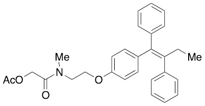 药物标准品N-Methyl-N-(2-acetoxyacetyl) Tamoxifen (E/Z Mixture) - TRC