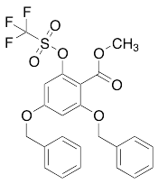 药物标准品Methyl 2,4-Dibenzyloxy-6-[(trifluoromethanesulfonyl)oxy]benzoate - TRC