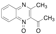 药物标准品1-(3-Methyl-1-oxido-2-quinoxalinyl)-ethanone