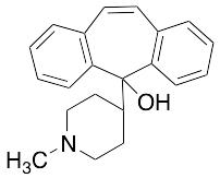 药物标准品5-(1-Methyl-4-piperidinyl)-5H-dibenzo[a,d]cyclohepten-5-ol - TRC