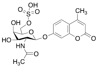 药物标准品4-Methylumbelliferyl 2-Acetamido-2-deoxy-&beta;-D-galactopyranoside 6-Sulfate - TRC