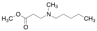 药物标准品Methyl 3-(Methyl(pentyl)amino)propanoate - TRC
