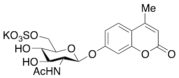 药物标准品4-Methylumbelliferyl 6-Sulfo-2-acetamido-2-deoxy-&beta;-D-glucopyranoside Potassium Salt - TRC